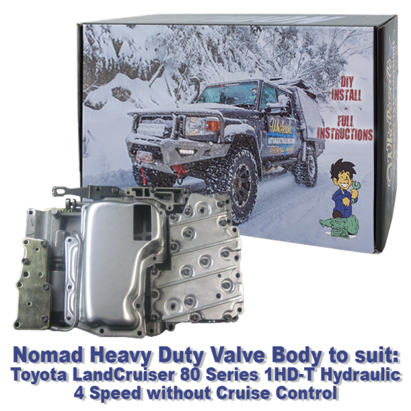 Nomad Toyota LandCruiser 80 Series 1HD-T Hydraulic 4 Speed WITHOUT Cruise Control