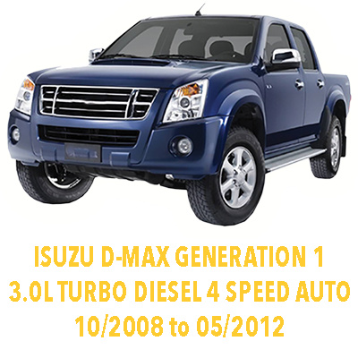 Isuzu D-Max 3.0L Turbo Diesel 4 Speed