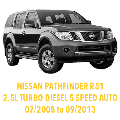 Nissan Pathfinder R51 with 5 Speed Auto