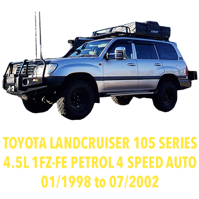 Toyota LandCruiser 105 Series 1FZ 4 Speed Auto