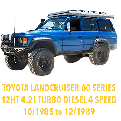 Toyota LandCruiser 60 Series 12HT Turbo Diesel 4 Speed Auto