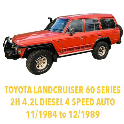 Toyota LandCruiser 60 Series 2H Diesel 4 Speed Auto