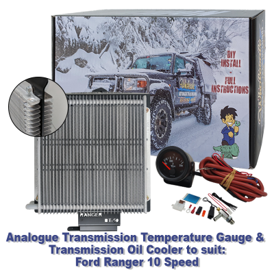 Ford Ranger 10 Speed Analogue Temp Gauge & Transmission Cooler (DIY Installation Box