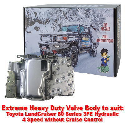 Extreme Toyota LandCruiser 80 Series 3FE Hydraulic 4 Speed WITHOUT Cruise Control