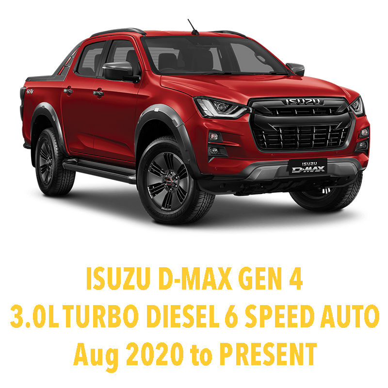 Gen 4 Isuzu D-MAX 6 Sp Late