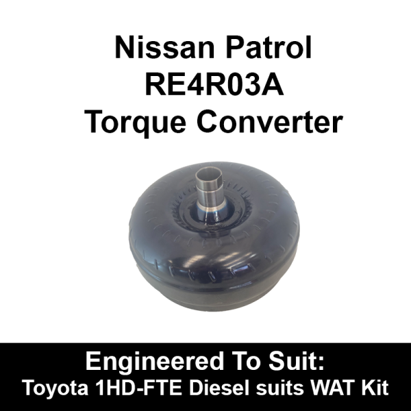 RE4 suit Toyota 1HD-FTE Diesel WAT Kit