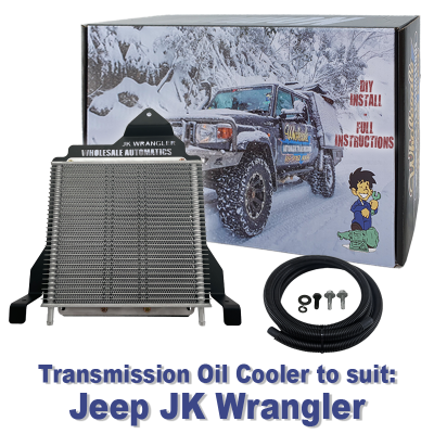 Jeep JK Wrangler Transmission Cooler (DIY Installation Box)