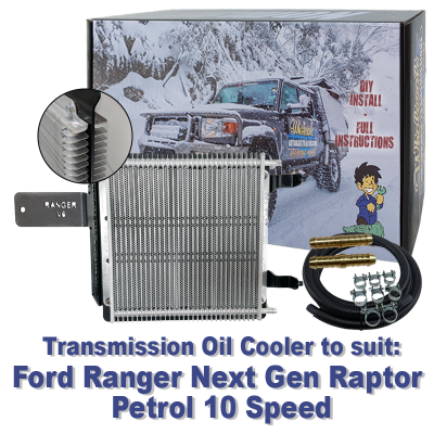 Ford Ranger Raptor Next Gen 10 Speed Petrol Transmission Cooler (DIY Installation Box)