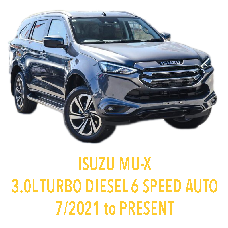 Isuzu MU-X 6 Sp from July 2021