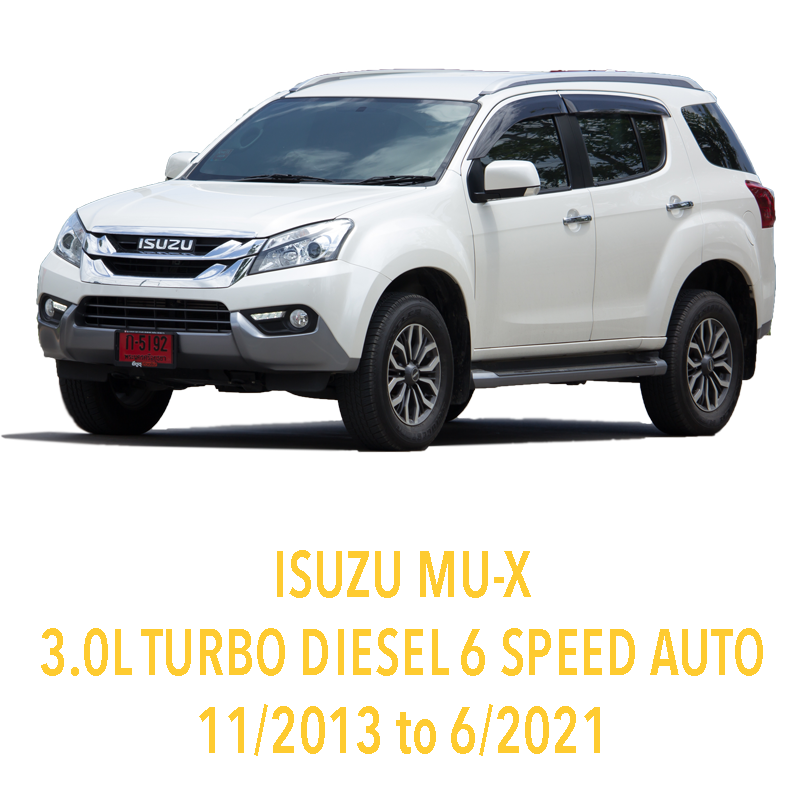 Isuzu MU-X 6 Sp to June 2021