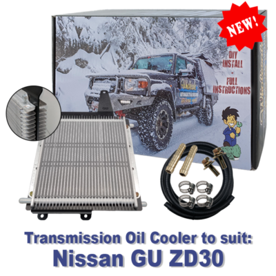 Nissan Y61 GU ZD30 Transmission Cooler (DIY Installation Box)